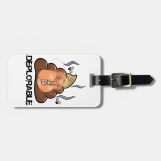 ドナルド・トランプ- Trumpy-PooおもしろいなPoo Emojiアイコン ラゲッジタグ