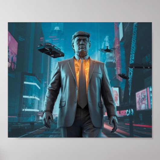 ドナルド・トランプII 45 47大統領 ポスター (正面)