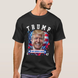 ドナルド・トランプJ.D.ヴァンスがアメリカを連れ戻す Tシャツ