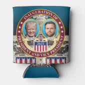 ドナルド・トランプJ.D.ヴァンス就任式2025年1月20日 缶クーラー (正面)