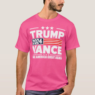 ドナルド・トランプJ D Vance 2024 Tシャツ