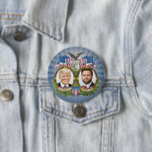 ドナルド・トランプJD Vance副社長ジャゲート写真 缶バッジ (インサイチュ)