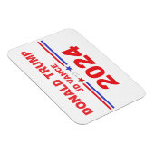 ドナルド・トランプJD Vance 2024 マグネット (右側)