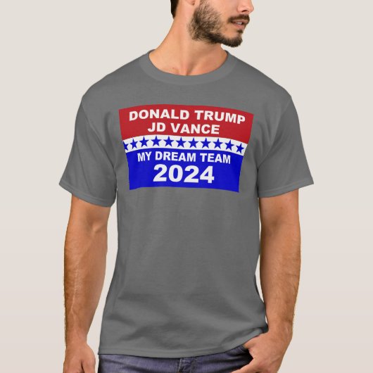ドナルド・トランプJD Vance 2024 Tシャツ (正面)