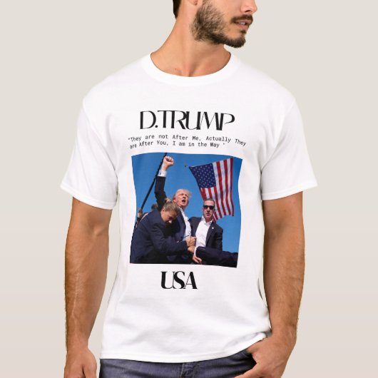 ドナルド・トランプTシャツ Tシャツ (正面)