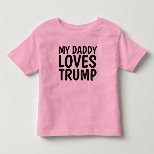 ドナルド・トランプTODDLER Tシャツ (正面)