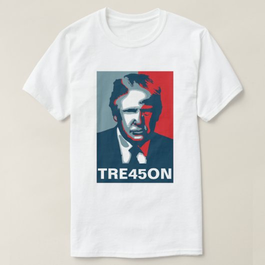 ドナルド・トランプTRE45オン Tシャツ (デザイン正面)