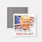 ドナルド·ト恋しく思ランプはもう? マグネット (正面/裏面)