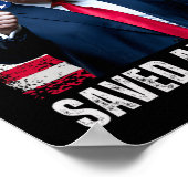 ドナルド・ト救ランプ・アメリカ第47代大統領就任式 ポスター (角)