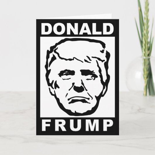 ドナルド・フランプ カード (正面)