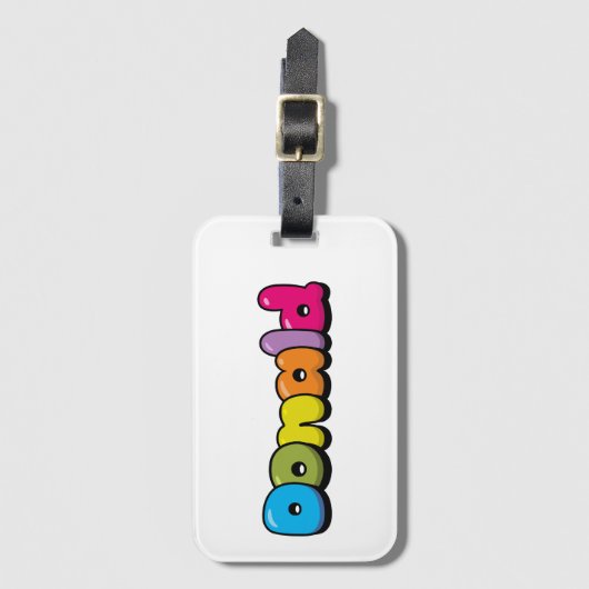 ドナルド ラゲッジタグ (正面縦)