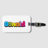 ドナルド ラゲッジタグ (正面横)