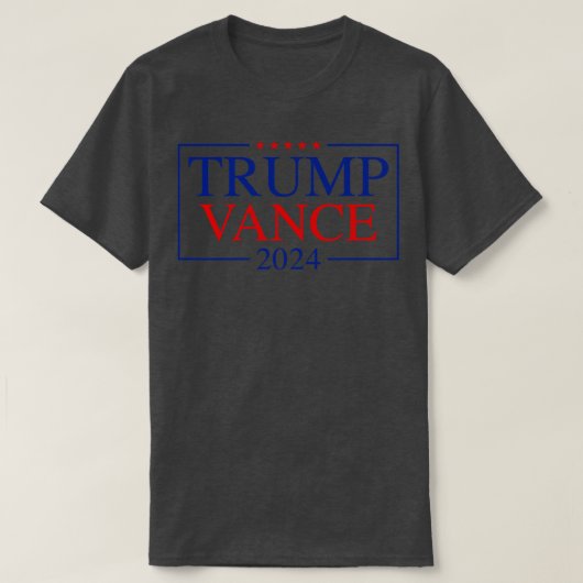 ドナルド・ヴァンス2024副社長2024選挙ギフト Tシャツ (デザイン正面)