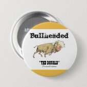 ドナルド 缶バッジ (正面&裏面)