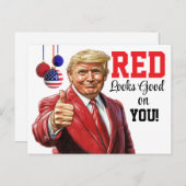 ドナルド・Jトランプ大統領ポストカード シーズンポストカード (正面/裏面)