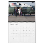 ドナルド・Jトランプ大統領写真2025 カレンダー (2月 2027)
