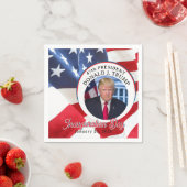 ドナルド・J・トランプ大統領就任式の47日 スタンダードカクテルナプキン (インサイチュ)