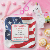 ドナルド・J・トランプ大統領就任式の47日 ペーパープレート (パーティー)