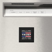 ドナルド・J・トランプ大統領就任式2025年私 マグネット (インサイチュ (食洗機))