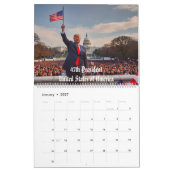 ドナルド・J・トランプ大統領12カ月カレンダー カレンダー (1月 2027)