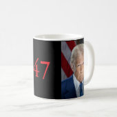 ドナルド・J・トランプ大統領47 コーヒーマグカップ (正面右)
