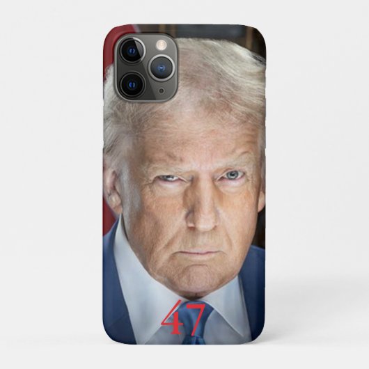 ドナルド・J・トランプ大統領47 Case-Mate iPhoneケース (裏)