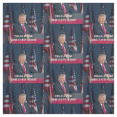 ドナルド・J・トランプ山ラシュモア大統領の演説 ファブリック (見本)