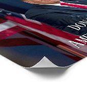 ドナルド・J・トランプ山ラシュモア大統領の演説 ポスター (角)