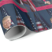 ドナルド・J・トランプ山ラシュモア大統領の演説 ラッピングペーパー (ロールコーナー)