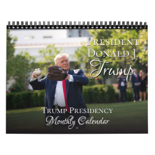 ドナルド・J・トランプ新大統領写真2025 カレンダー