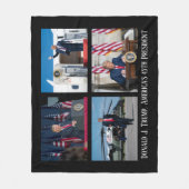 ドナルド·J·社長トランプ2020 45代大統領 フリースブランケット (正面)