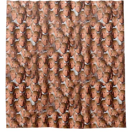 ドナルドdrumpfバスルームのシャワーカーテン シャワーカーテン (正面)