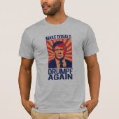 ドナルドDrumpf - .pngを再度作って下さい Tシャツ (正面)