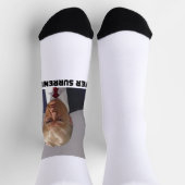 ドナルドJトランプ・マグショット – ロングスルを決して降伏しない ソックス (上部)