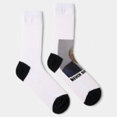 ドナルドJトランプ・マグショット – ロングスルを決して降伏しない ソックス (右)