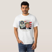 ドナルドJ. Trump Inauguration大統領 Tシャツ (正面フル)