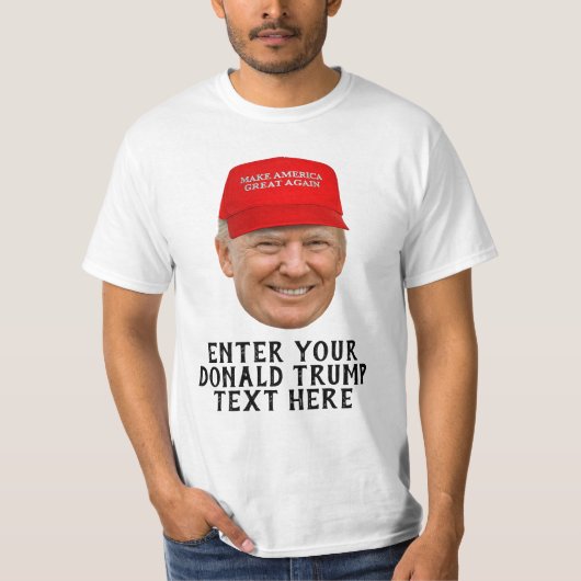 ドナルパーソナライズされたド·トランプ·マガ Tシャツ (正面)