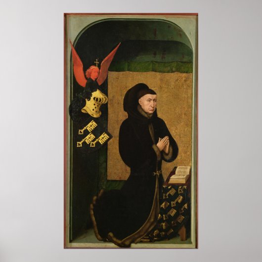 ドナーのニコラスローリン首相 ポスター (正面)