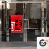 ドナーケバブ ウィンドウサイン (オフィスドア)