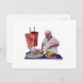 ドナーケバブ ポストカード (正面/裏面)