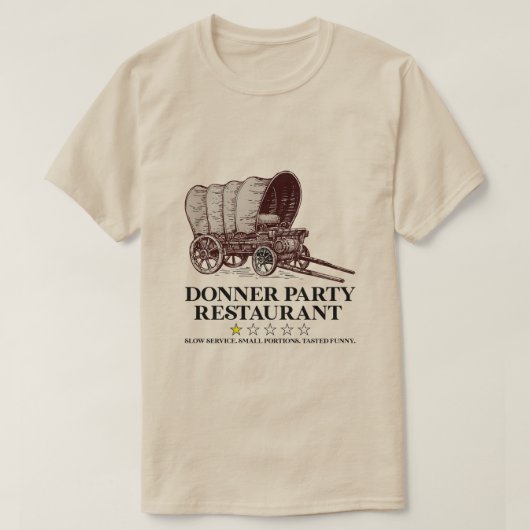 ドナーパーティーレストラン Tシャツ (デザイン正面)