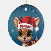 ドナーベイビーシカ, 子鹿, メス鹿, トナカイ🦌🎄 セラミックオーナメント (左)