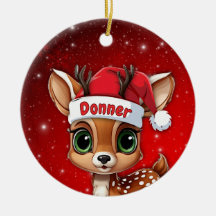 ドナーベイビーシカ、子鹿、雌鹿、トナカイ🦌 🎄