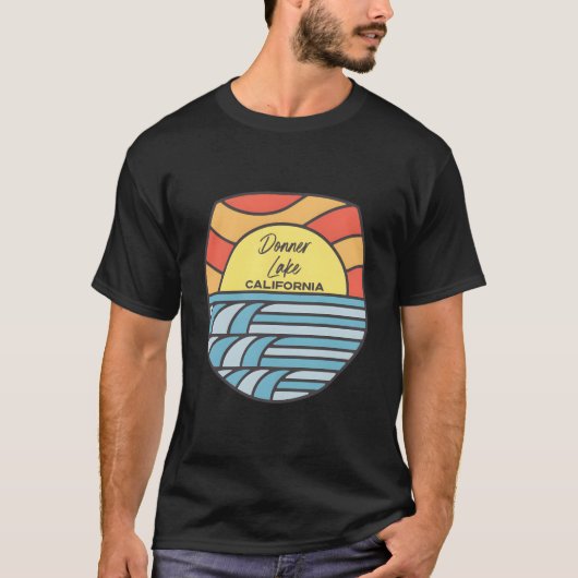 ドナー湖 カリフォルニア バケーション Tシャツ (正面)