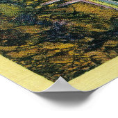 ドナー記念橋と ポスター (角)