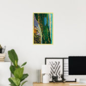 ドナー記念橋と ポスター (ホームオフィス)