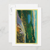 ドナー記念橋と ポストカード (正面/裏面)