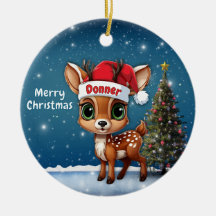 ドナー 赤ちゃん シカ, 子シカ, 雌シカ, トナカイ🦌🎄
