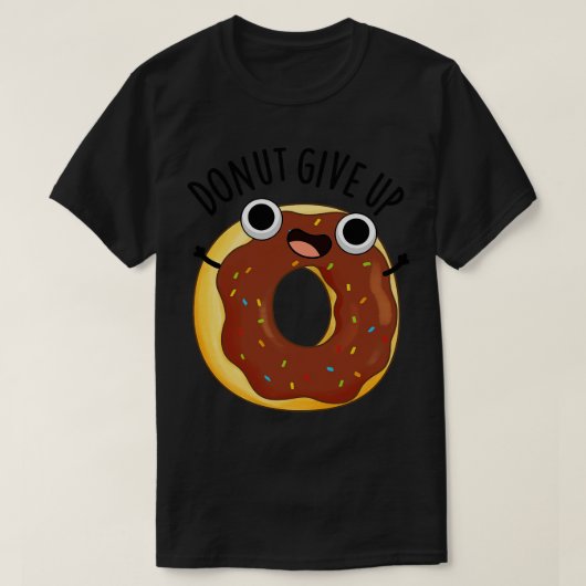 ドナ与えッおもしろいトフードパン1 Tシャツ (デザイン正面)