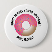 ドナ忘れー素晴らし・バレンタインデーカスタムズ 缶バッジ (正面)